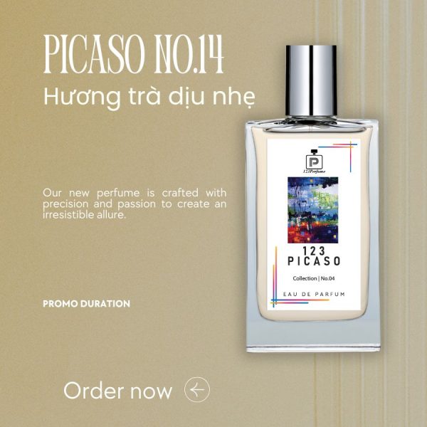 [UNISEX] Picaso no.14 Hương Trà Dịu Nhẹ