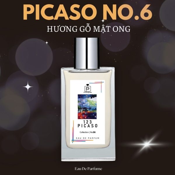 [UNISEX] Picaso no.6 Hương Gỗ Mật Ong