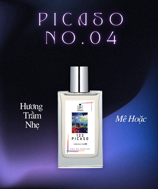 [UNISEX] Picaso no.4 Hương Trầm Nhẹ