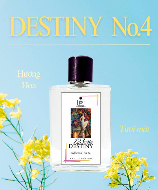 [NỮ] Destiny no.4 Hương Hoa Tươi Mát