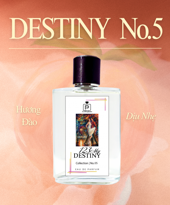 [NỮ] Destiny no.5 Hương Đào Dịu Nhẹ