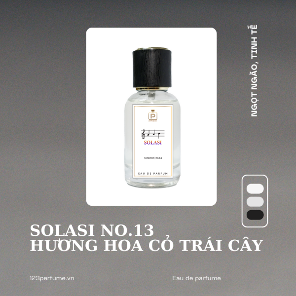 [Nam] Solasi No.13 Hương Hoa Cỏ Trái Cây