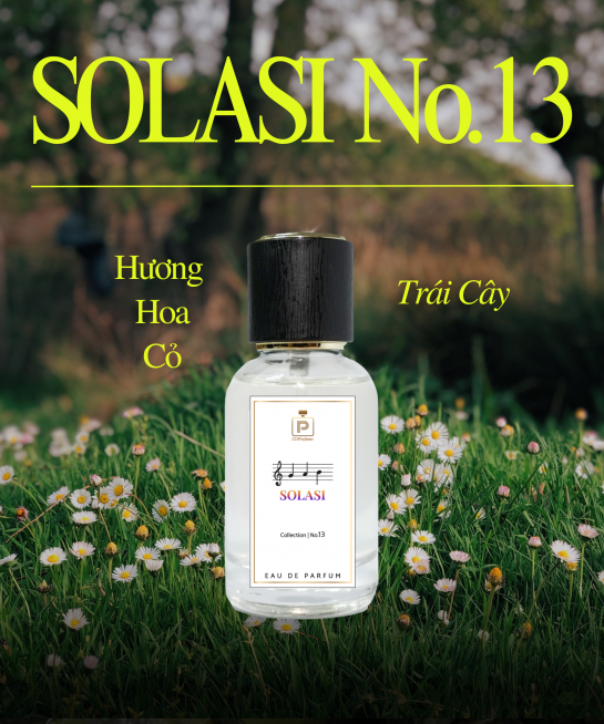 [Nam] Solasi No.13 Hương Hoa Cỏ Trái Cây
